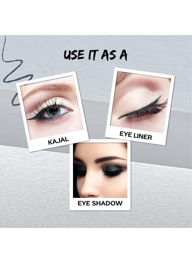 Facescanada Ultime Pro Eyeliner Pencil - Black Sparkle | 8 Hour Long Lasting | Smooth One Stroke Application | Soft Blendable Formula | Waterproof & Smudge Proof | 0.04 Oz (1.2g) - Image 5