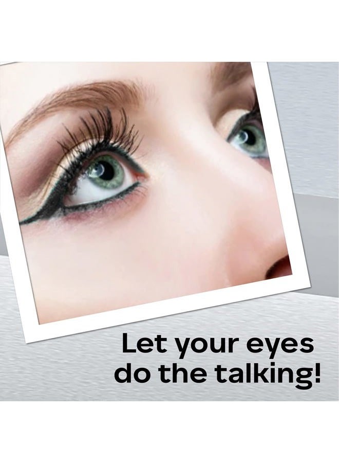 Facescanada Ultime Pro Eyeliner Pencil - Black Sparkle | 8 Hour Long Lasting | Smooth One Stroke Application | Soft Blendable Formula | Waterproof & Smudge Proof | 0.04 Oz (1.2g) - Image 4