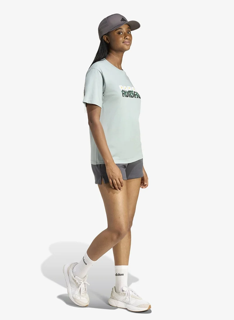 Adidas  SOFT SIDE GRAPHIC T-SHIRT for Women | Best Price UAE