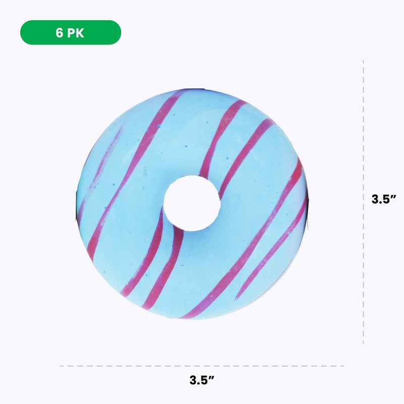 Boley Jumbo Sidewalk Chalk Set for Kids - 6 Pack Washable, Multi-Color Donut Chalks for Outdoor Play, Driveways, Pavements - Large Chalk Toys for Creative Arts, Street Art, Education - Image 5