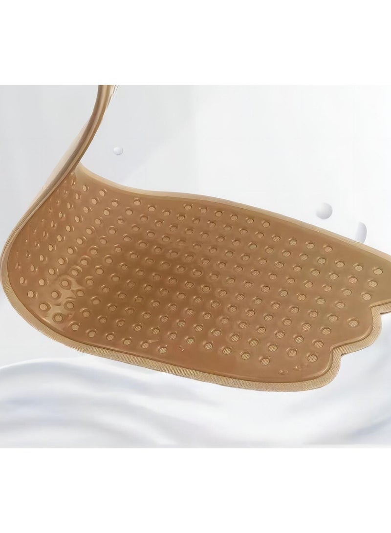 Women Push Up Backless Strapless Adhesive Nipple Cover Silicone Invisible Bra  - Image 2