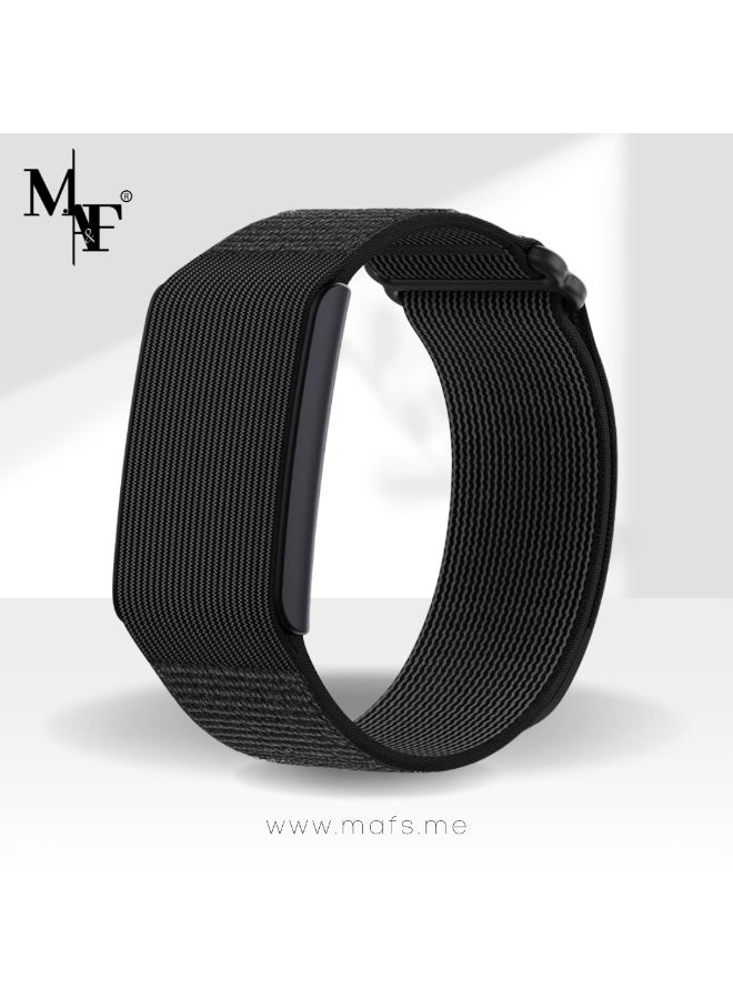 M.A&F's H59 Helio Strap Smart Band Fitness Tracker, 24/7 Activity and Sleep Tracker with Heart Rate, 10 Days Battery Life, 27 Sports Modes, Strength Training, With Extra band - Image 2