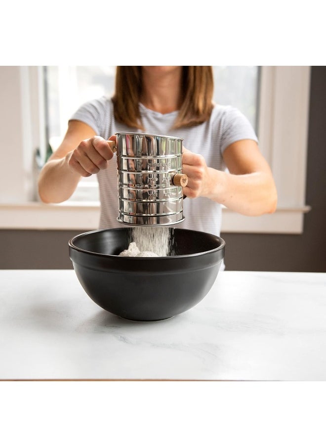 NORDIC WARE Nordic Ware Flour Sifter, 3-Cup, Stainless Steel  - Image 4