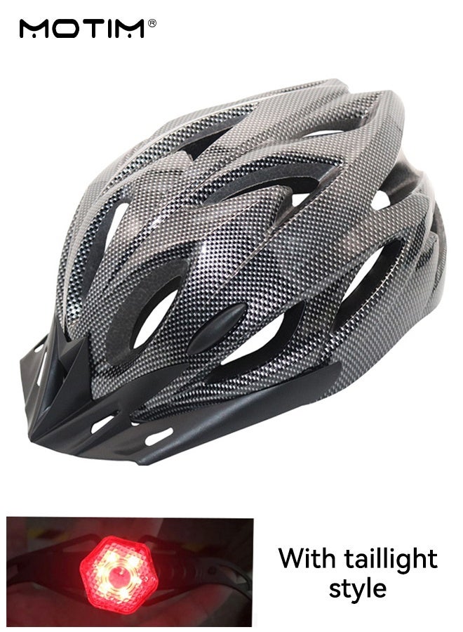 Motim Cycling Helmet with Night Light, Lightweight Bike Helmet for Adult Men Women, Mountain Road Bicycle Helmet Comfort, Breathable Adjustable Size Cycling Helmet - Image 1