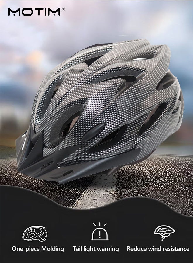 Motim Cycling Helmet with Night Light, Lightweight Bike Helmet for Adult Men Women, Mountain Road Bicycle Helmet Comfort, Breathable Adjustable Size Cycling Helmet - Image 2