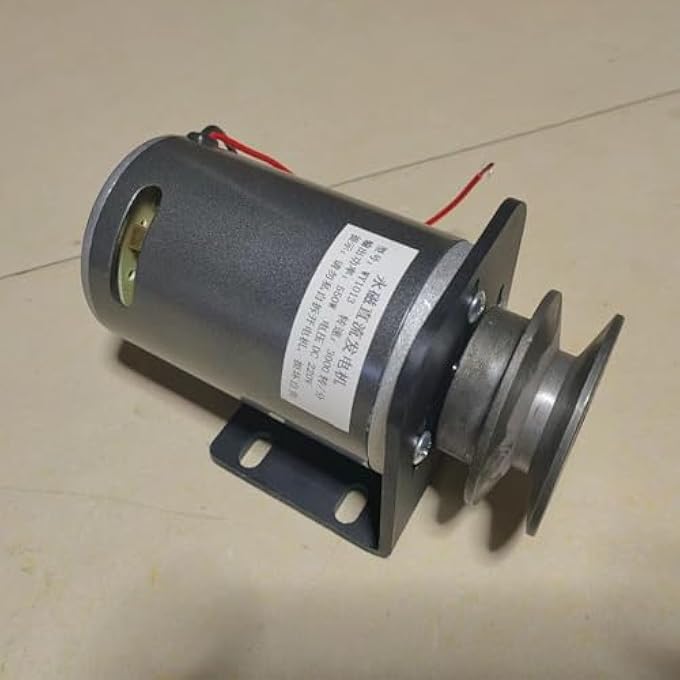 OLONETO 550W DC Permanent Magnet Generator, 36V/48V/60V/72V/220V, Wind Turbine Battery Car Charging Permanent Tape Pulley(220V) - Image 1