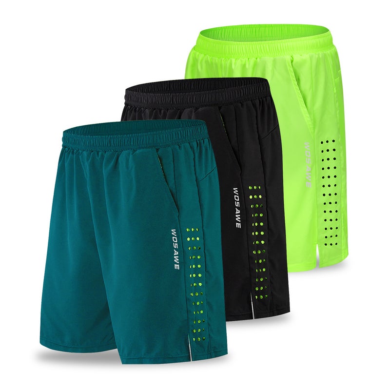 Men Bike Short with 3D Gel Padding and Mesh Lining Breathable Quick Dry Loose-Fit Bicycle Shorts Cycling Running Summer Shorts - Image 3