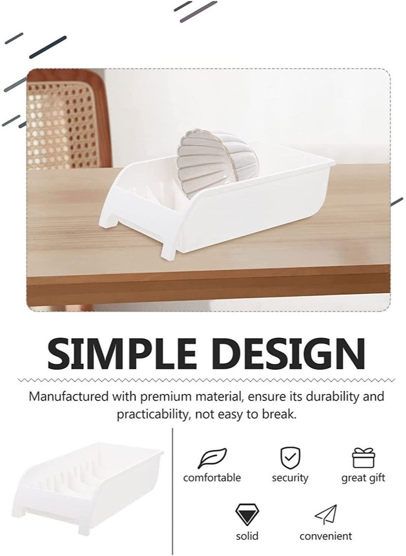 Generic Plastic Plate Bowl Storage Holder Ventilated Kitchen Organizer Rack Anti Deform Kitchenware Dishes Drainage Shelf Kitchen Supply  - Image 2