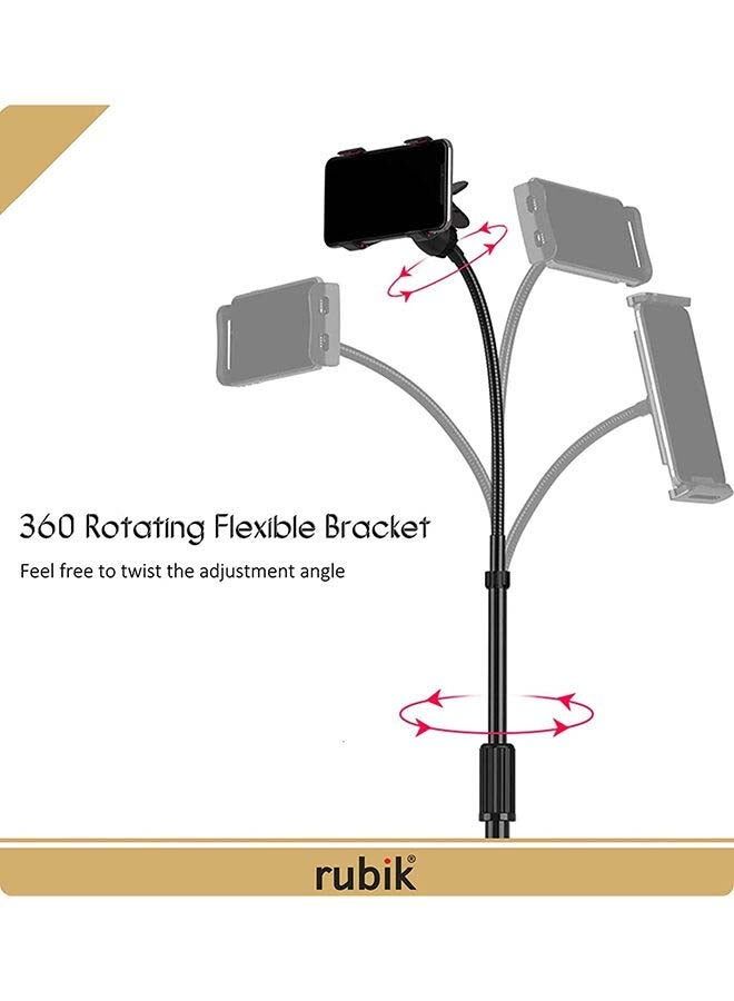 Beauenty Adjustable 360° Tripod Mobile Tablet Stand Universal Holder Black  - Image 4