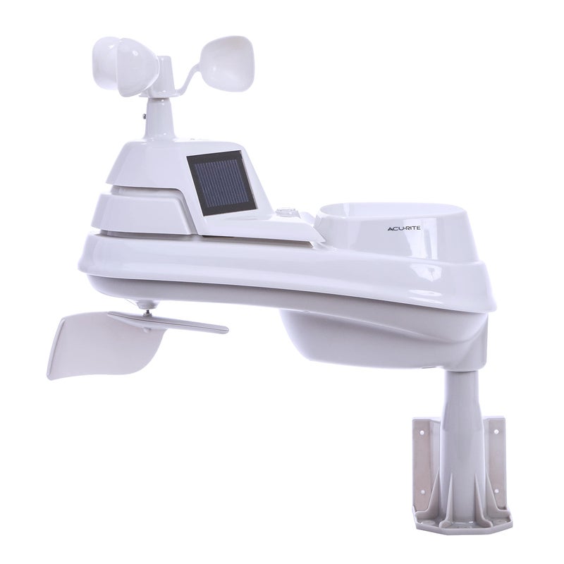 Acurite AcuRite Iris PRO 5in1 Weather Sensor with Rain Gauge Wind Speed Wind Direction Temperature and Humidity 06014M 