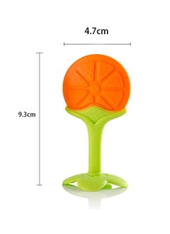 Bebiland 4PCS Baby Teething Toys Safe Smoothened Edges, Food Grade Soft Silicone Fruit Teethers for Babies, 100% Bpa-Free Teether Set for Boys and Girls  - Image 3