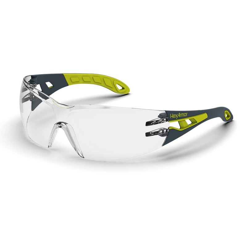 HexArmor MX200 Safety Glasses, Clear Lens, TruShield-2F Anti-Fog Coating, Single - Image 1