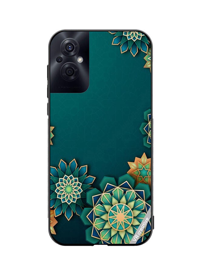 VR CREATIVE Protective Case Cover For Oppo Reno8 Z Mandala Design Multicolour - Image 1