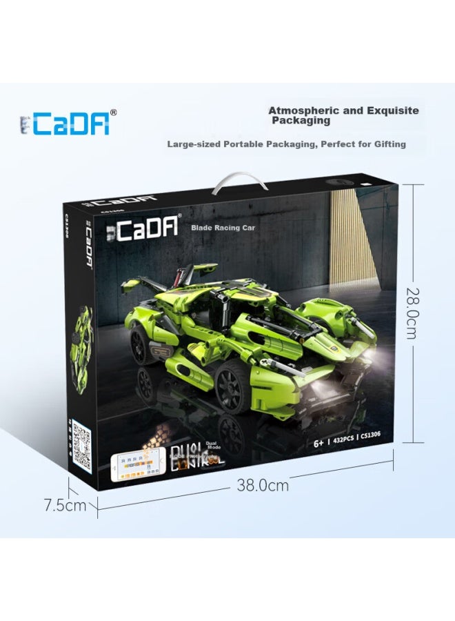 Cada Programming Building Block Toy, Remote Control Racing Car, Boys' Steam Mechanical Set, Children's Birthday Gift - Image 5