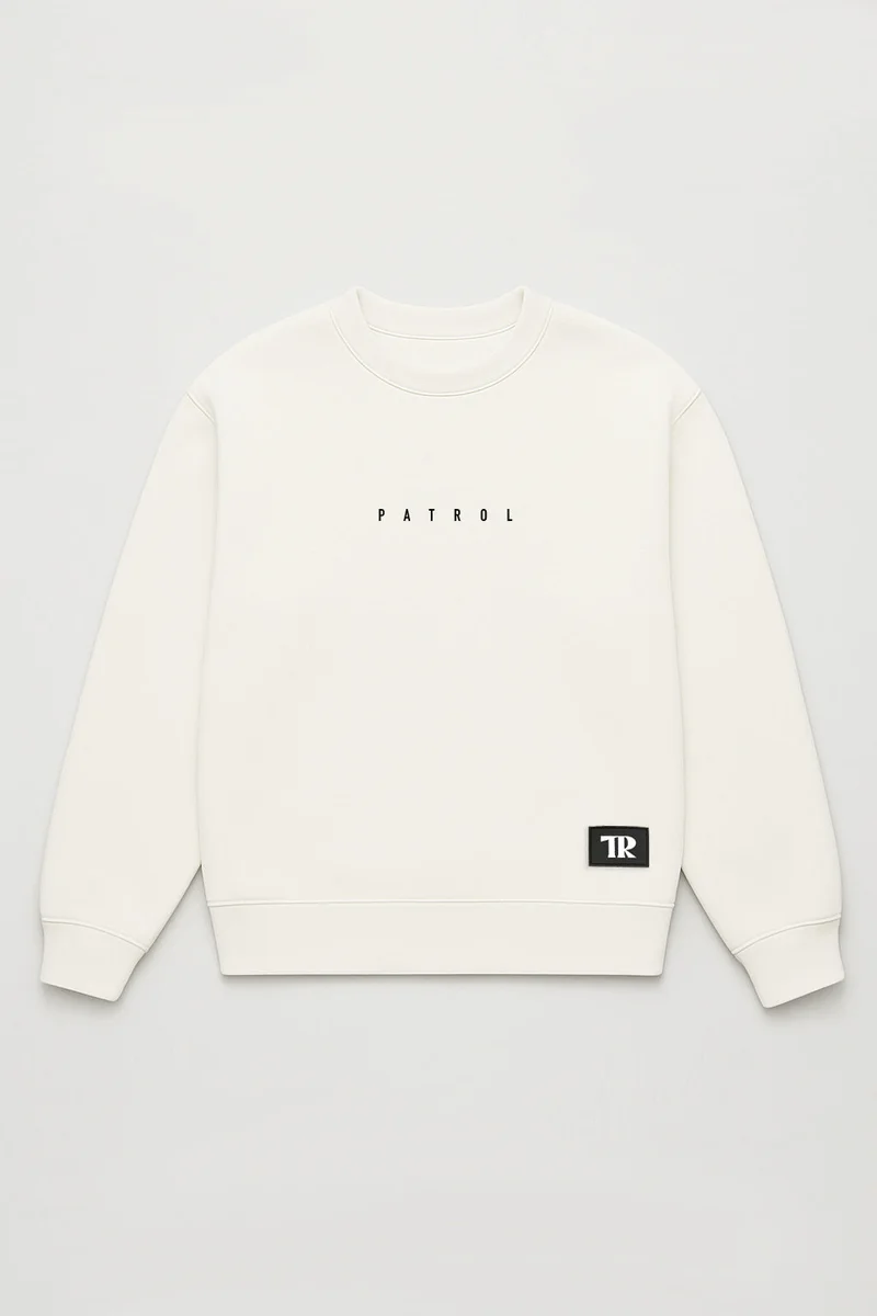 Terribly Real PATROL OG Off-White Sweatshirt