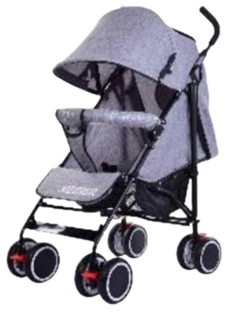 VIP STARS Aluminium Handle Smart Folding Baby Buggy Push Chair, 1 Piece Assorted - Image 3