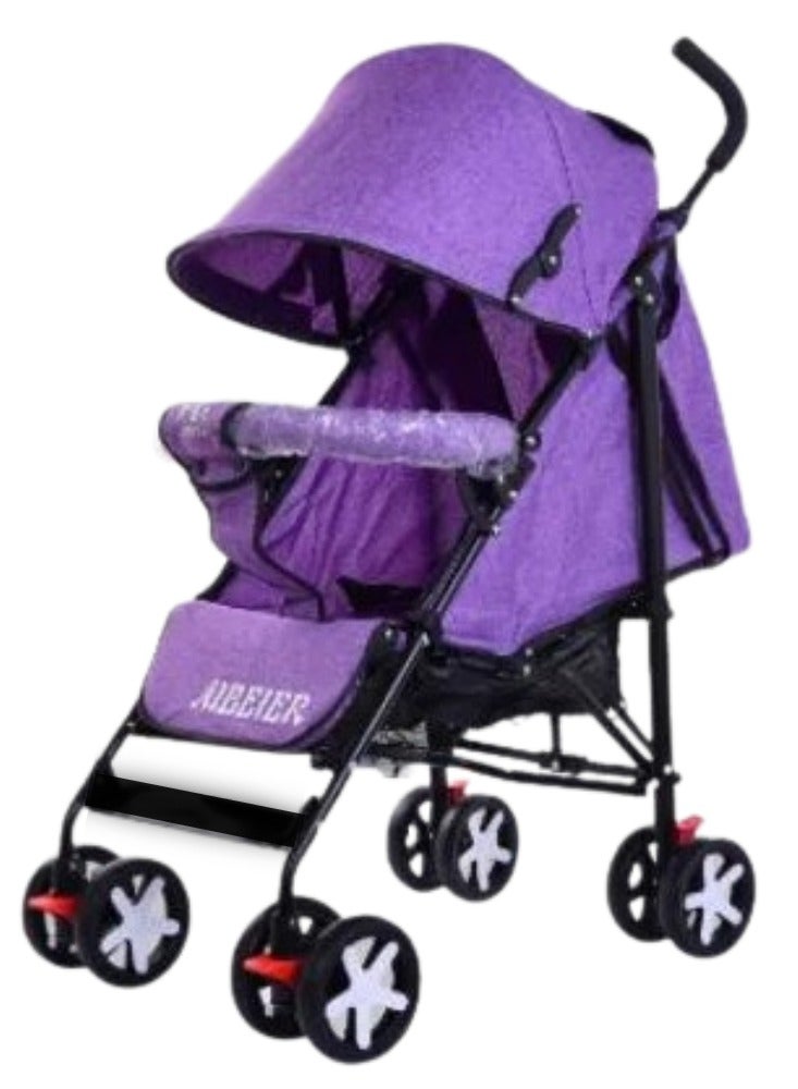 VIP STARS Aluminium Handle Smart Folding Baby Buggy Push Chair, 1 Piece Assorted - Image 2