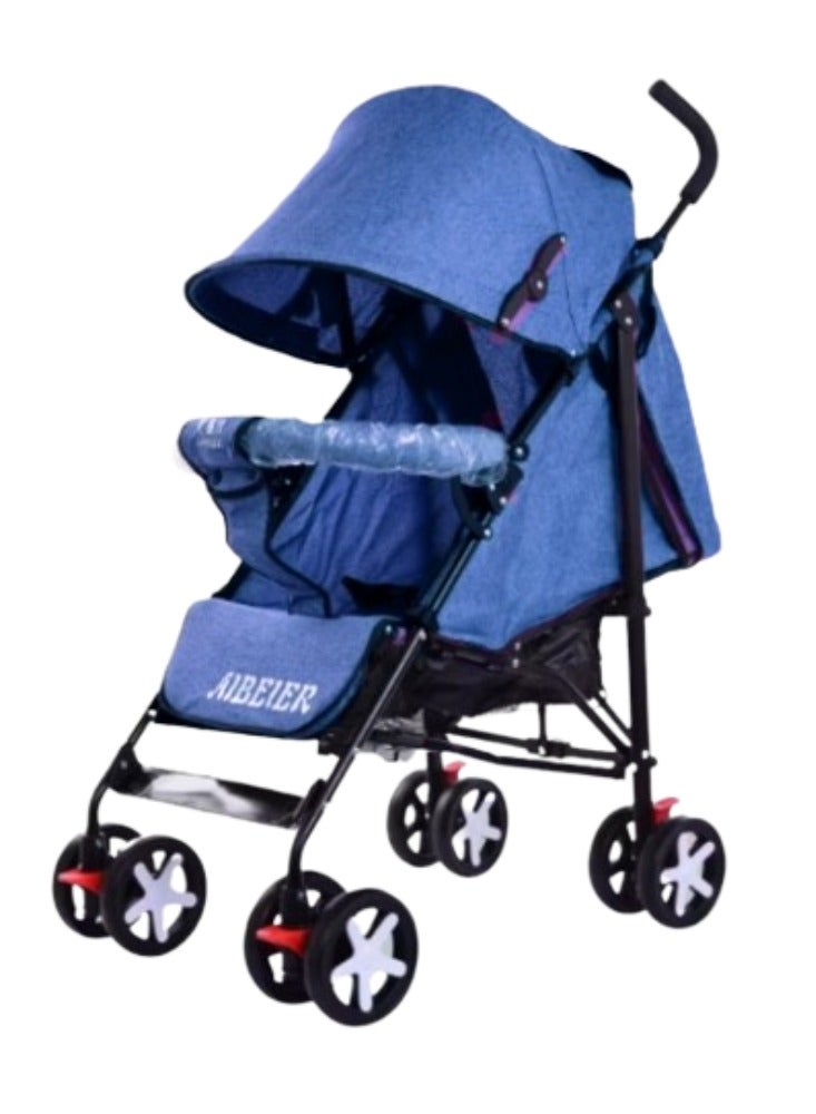 VIP STARS Aluminium Handle Smart Folding Baby Buggy Push Chair, 1 Piece Assorted - Image 4