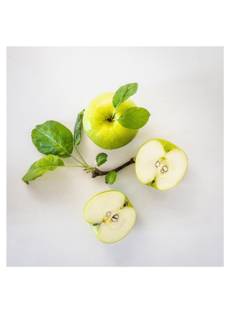 Scented Candle In Glass Apple/Light Green 12 Hr - Image 2