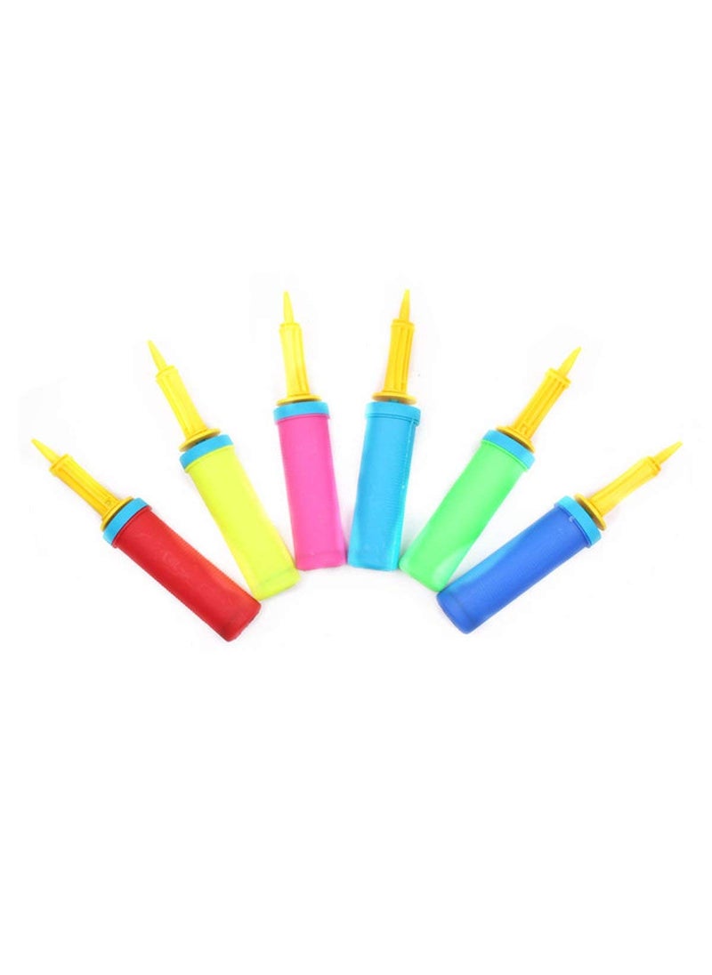 HK Balloons HK balloons Double Action Fast Plastic Balloon Pump 1 PieceMulticolor  - Image 2