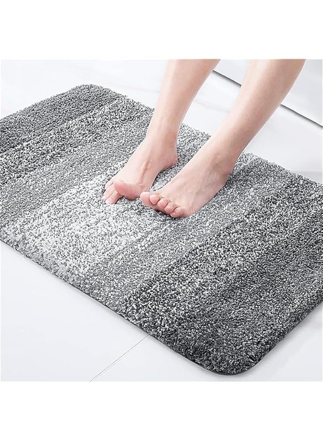 TRASSLE Luxury Bathroom Rug Mat, Extra Soft and Absorbent Microfiber Bath Rugs, Non-Slip Plush Shaggy Bath Carpet,Tub and Shower, Bath Mats for Bathroom Floor, Machine Wash Dry - Image 1