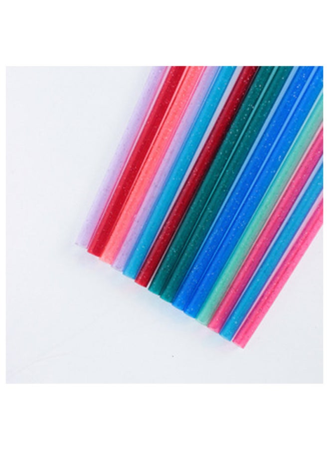 Supply AS Straw High Permeability Plastic Tube Double Cup Cold Drink Cup Special Straw Reusable Straw-Color:Multicolor  - Image 5