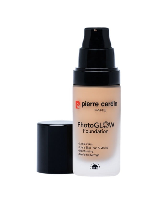 Pierre Cardin Photoglow Foundation Rose Skin with Neutral Beige 902 - Image 2