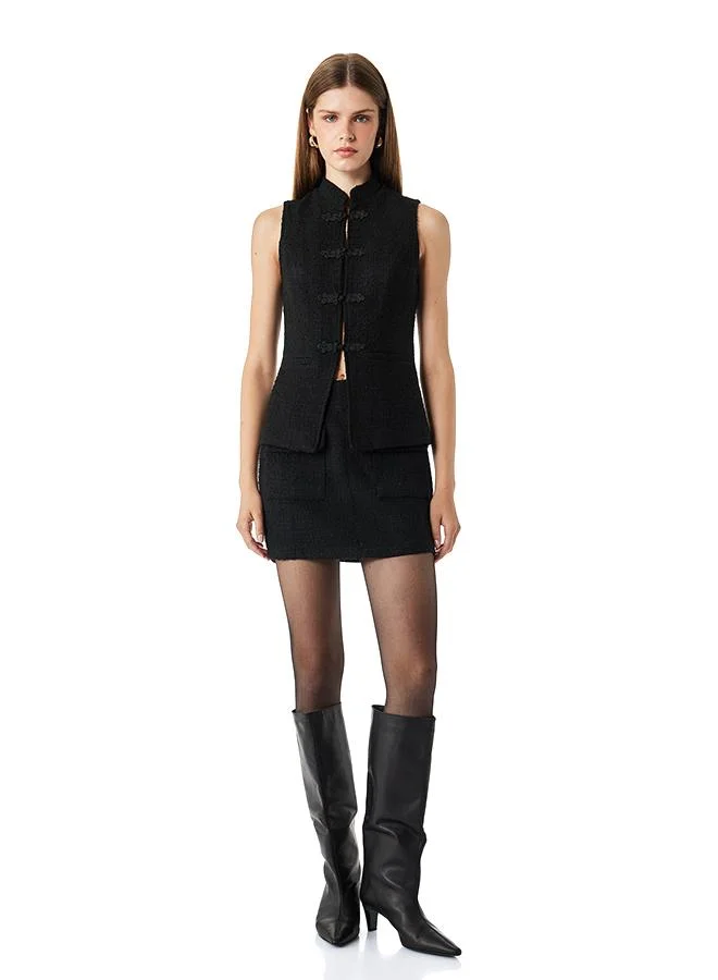 Tweed Vest