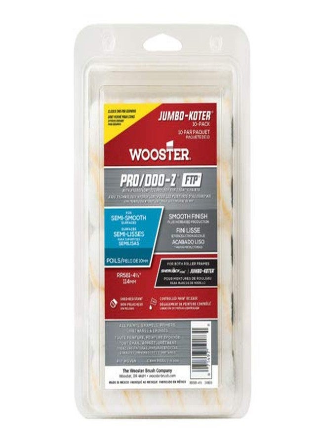 Wooster Brush Jumbo-Koter Pro/Doo-Z FTP 1/2" 10-Pack Closed-End - Image 3