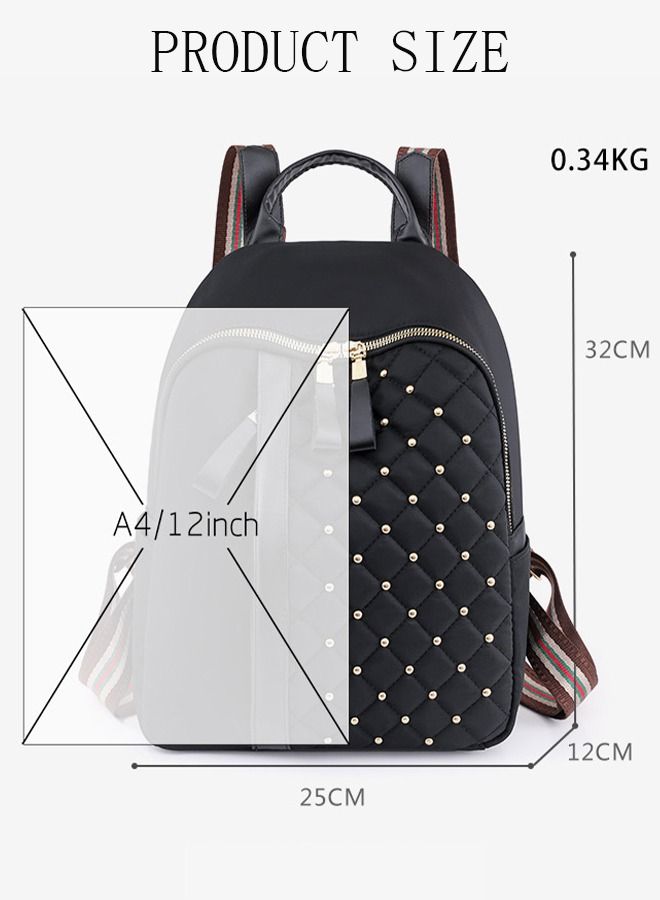 DUNISO Casual Travel Backpack For Women Large Capacity Waterproof School Backpack Wear Resisant Light Weight Double Shoulder Backpack For College Girls Students - Image 4