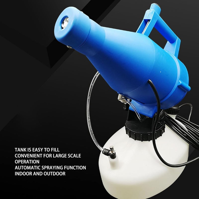 كلاراكو جهاز رش ضباب كهربائي، جهاز رش ضبابي محمول باليد يعمل بتقنية ULV، بخاخ رذاذ بارد للمنزل والمدرسة والحديقة الخارجية (قابس أمريكي 110 فولت) - Image 3