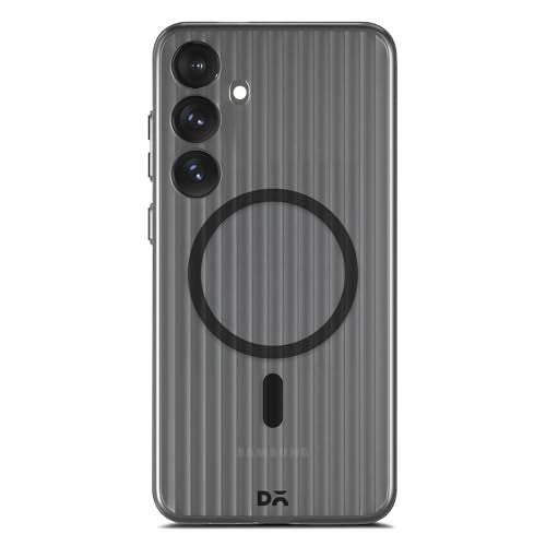 DailyObjects Beam 2.0 Magnetic Case Cover Compatible with Samsung Galaxy S24 Plus | Wireless Charging Slim Back Cover | 2 Layer Edge Protection & Shockproof - Black - Image 1