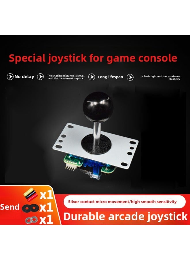 Arcade Fighting High Quality Baolong 5p Rocker King Of Fighters Moonlight Treasure Box Home Double Fighting Game Machine Handle-Product Color:Green 5p Fighting Rocker  - Image 4