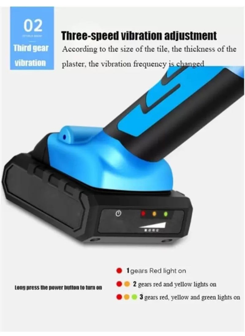 NIKTION NIKTION 21V Tile Vibrator Automatic Leveling Machine Tool for Tiles Power Hand Tool Kit 1 Tools  - Image 4