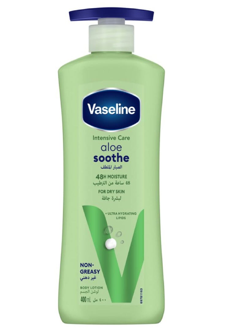 VASELINE BODY LOTION ALOE SOOTHE 400ML