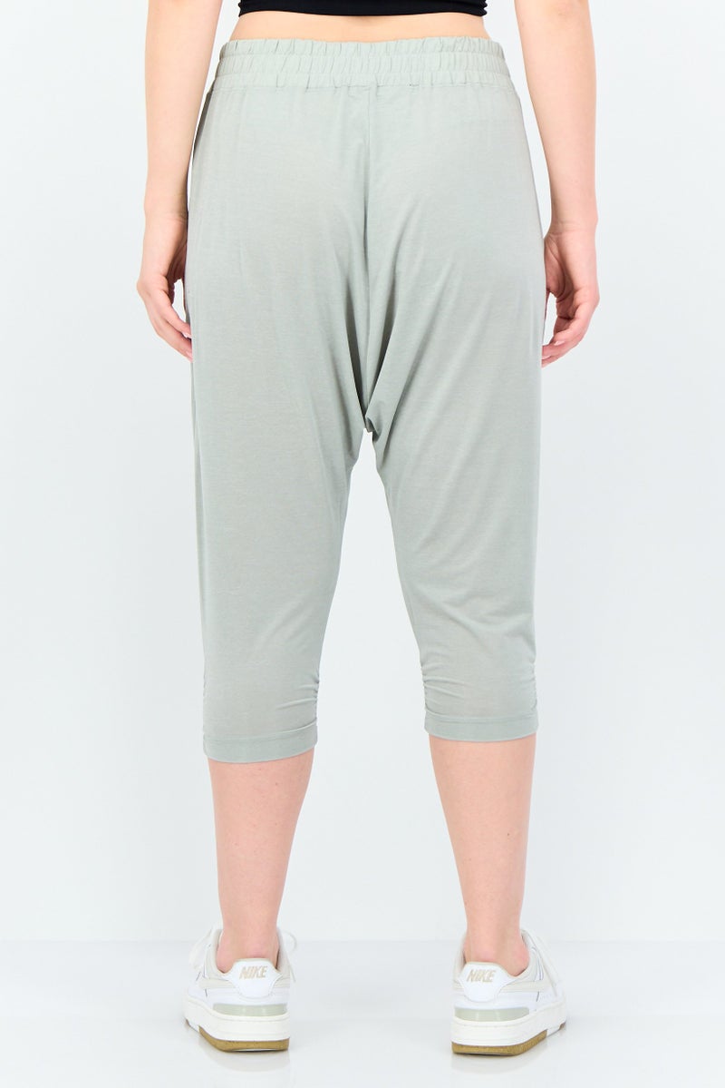 Nike Women Sportswear Fit Training Capri Leggings, Sage Green - Image 4
