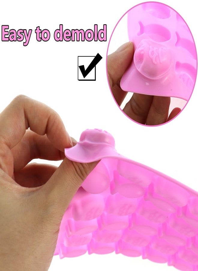 JOGILBOY 2 Pack Mini Fish Shaped Mold Non-stick Chocolate 36-Cavity Food Grade Silicone Molds for Baking and Homemade Treats, Gelatin Gummies, Candy, Biscuits, Ice Cubes, Chocolate - Image 4