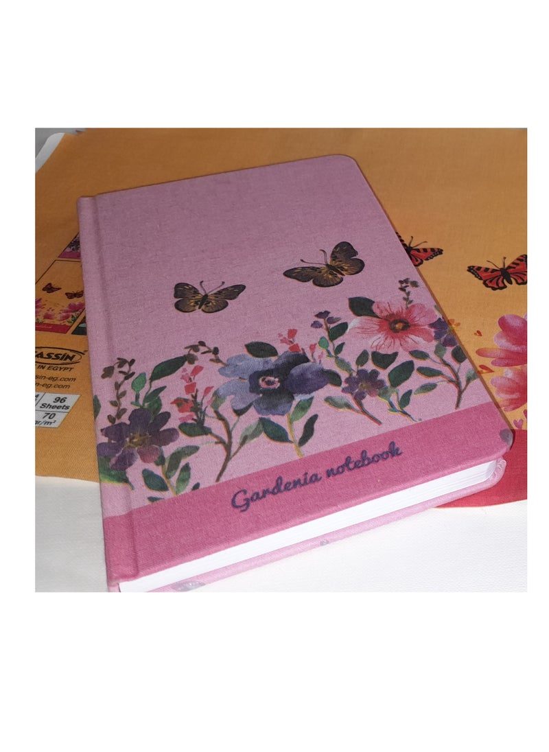 Yassin - Yassin Cloth hard cover lined Notebook 96 Sheets - Assorted Shape - No:1270 - Image 1