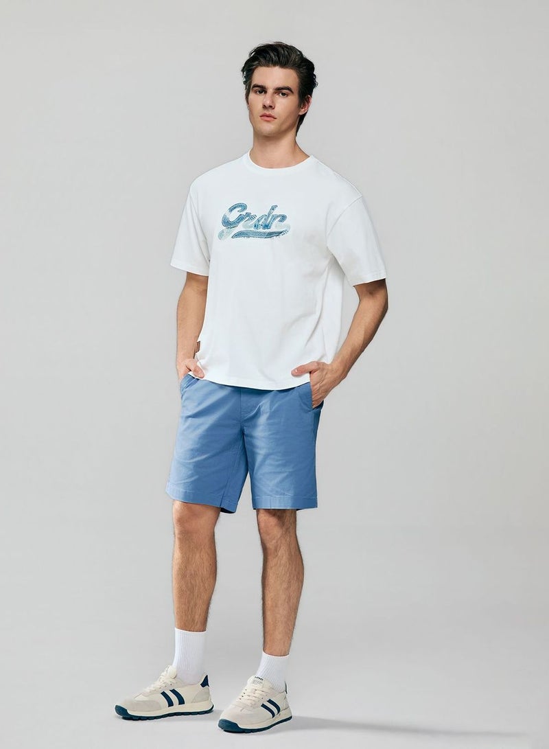 GIORDANO Men’s Relaxed Fit Cotton Graphic Tee - Image 2