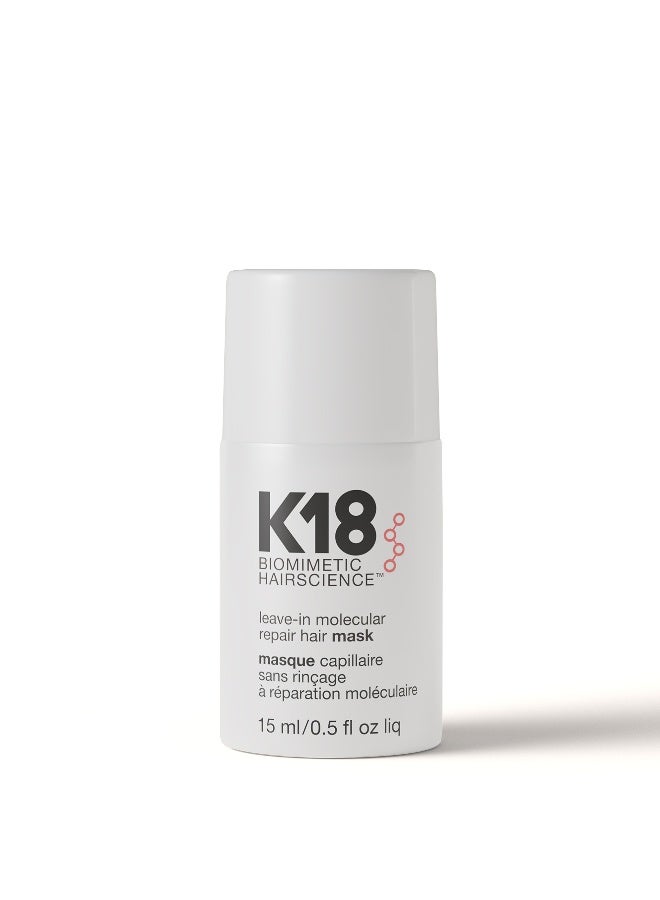 K18 Leave-In Molecular Repair Hair Mask 15ml  - Image 1