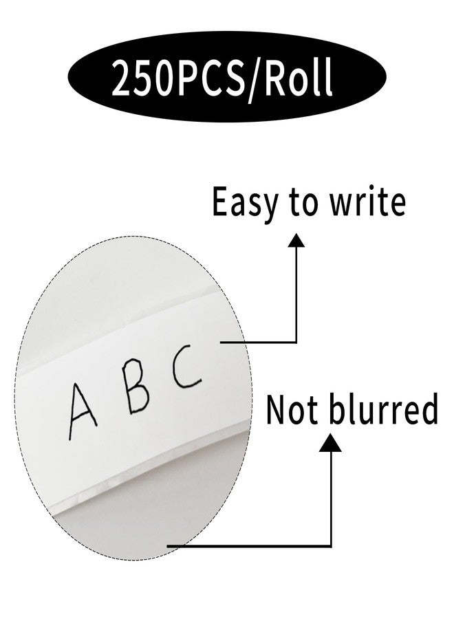 STARLIBOO Removable Freezer Labels Stickers, 1 x 3 Inch Blank Removable Freezer Labels Food Storage Stickers, Date Label Waterproof Oil Resistant Easy Clean No Residue- 250 Sheets - Image 3