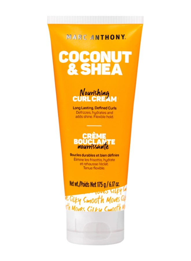MARC ANTHONY كريم تجعيد مغذي بزيت جوز الهند وزبدة الشيا - Image 1