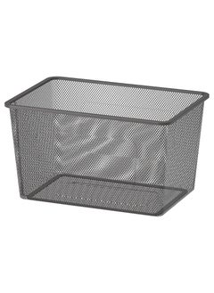 Trofast Mesh storage box dark grey 42x30x23 cm 