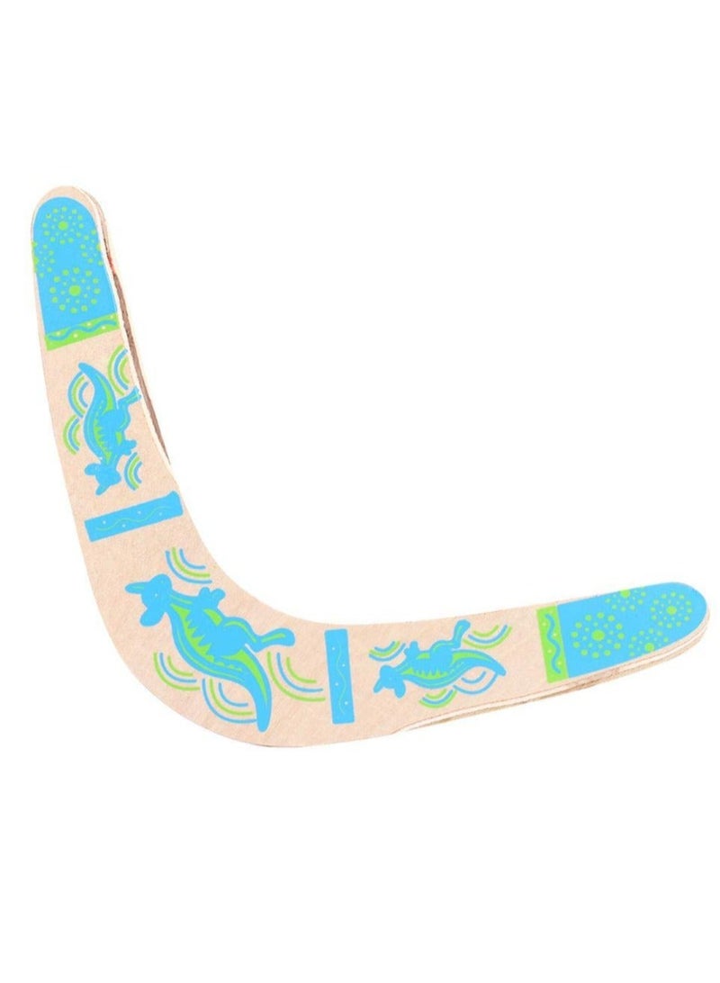 كابتن تيك V-Shaped Boomerang, Handmade Boomerang, Stable Wooden V-Shaped Returning Boomerang, Kids Sports New Flying Boomerang Toy for Outdoor Games Sports - Image 5