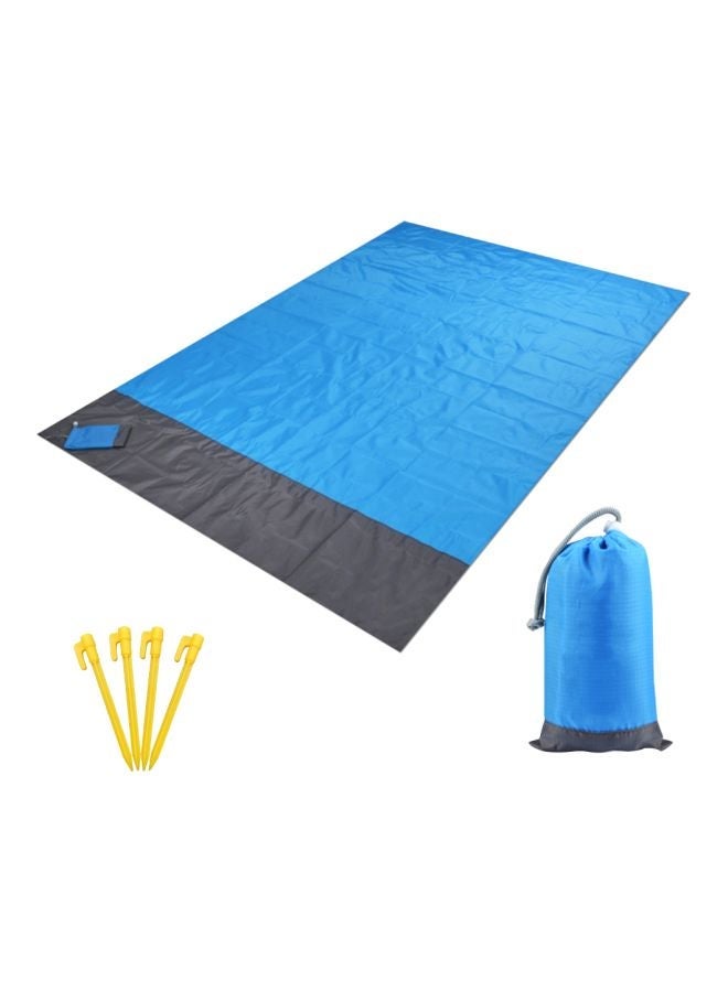 Generic 6-Piece Portable Picnic Mat And Peg Set 1.4x2meter  - Image 1