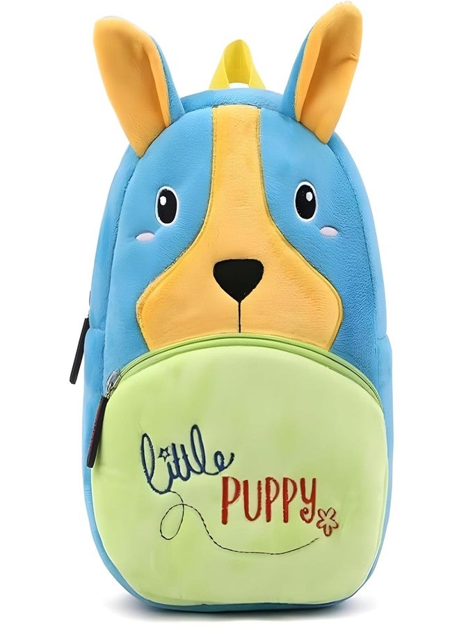 Delicado Cute Small Toddler Kids Preschool Backpack Little puppy Nursery Preschool Playschool School Picnic Travelling Bag for Baby Boy Girl Age 2-5 Years - Image 1