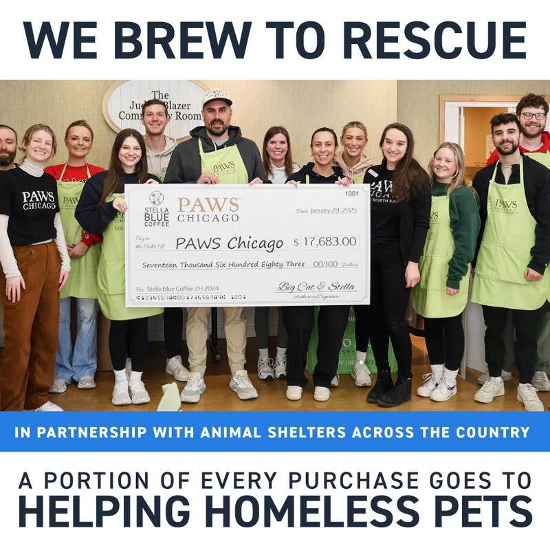 Stella Blue Ground Coffee, Positive Vibes Blend, Light Roast, Vanilla and Fruity Notes, 100% Arabica, Ethically Sourced from Central and South America, 12 oz bag - Image 5