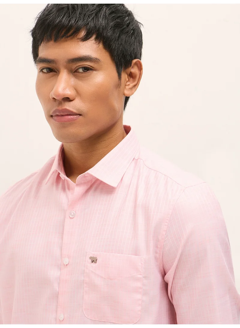 THE BEAR HOUSE  Men’s Long Sleeve Shirt – Classic, Comfortable and Stylish Essential for Work, Travel or Casual Outings for Men | Best Price UAE