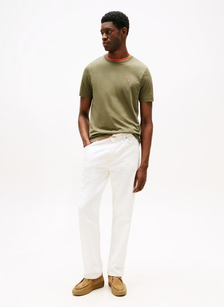 TOMMY HILFIGER Regular Fit Short Sleeve T-Shirt - Image 3