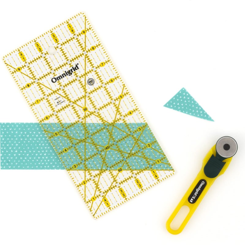 Omnigrid Omnigrid 5" x 10" Rectangle Quilting and Sewing Ruler  - Image 2